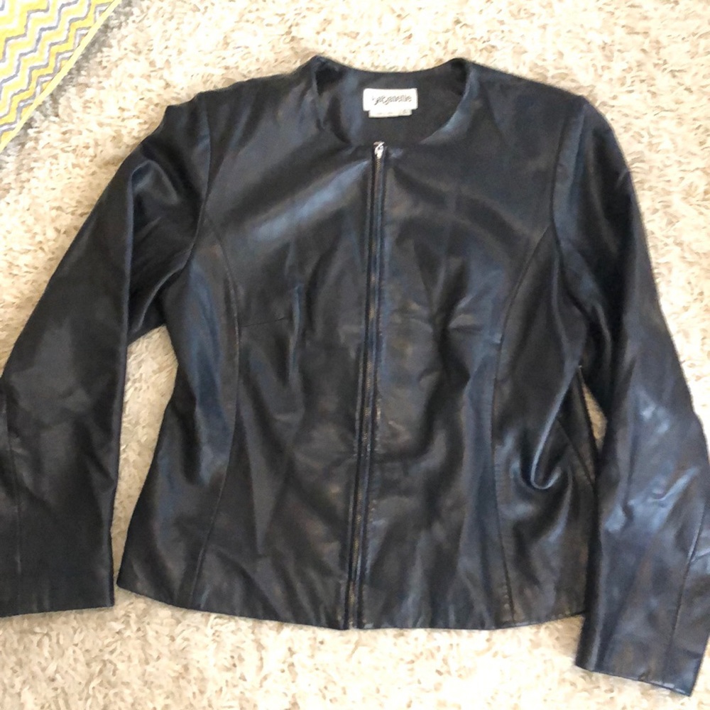 Leather jacket